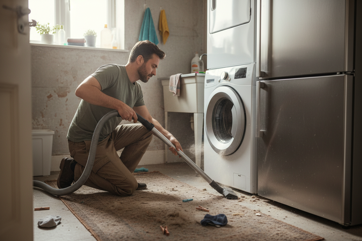 El polvo oculto en tu hogar: cómo limpiar correctamente detrás de los electrodomésticos