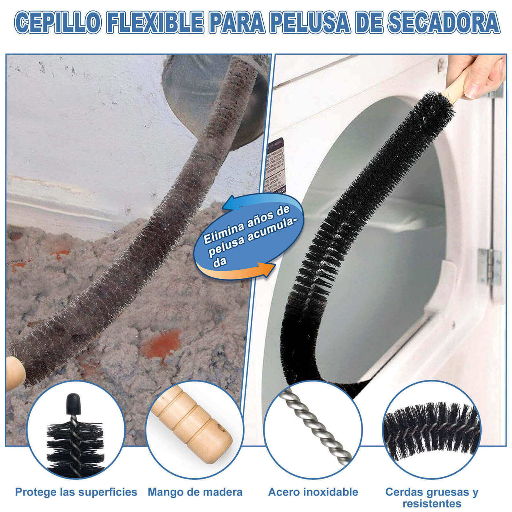 Manguera universal para aspiradora de conductos de secadora, diseño de una sola pieza, compatible con todas las aspiradoras
