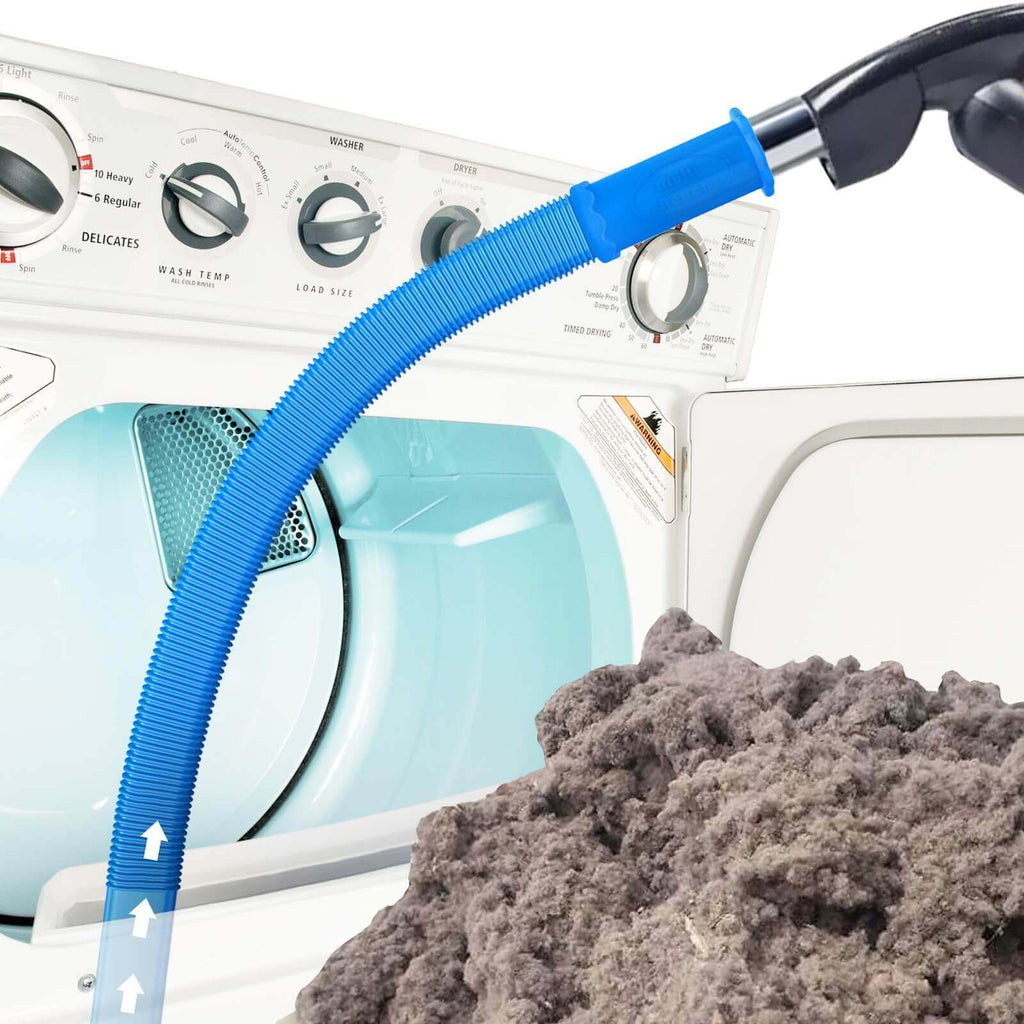 Manguera universal para aspiradora de conductos de secadora, diseño de una sola pieza, compatible con todas las aspiradoras